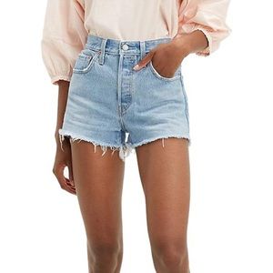 Levi’s 501 High Waisted Jean Shorts